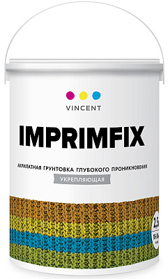 Грунтовка глубокого проникновения Vincent G-3 Imprimfix - 2.5 л купить