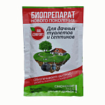 Средство д/дачных туалетов и септиков 70гр Средство д/дачных туалетов и септиков 70гр