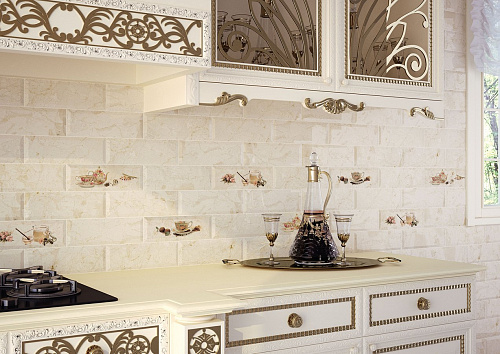 Вставка Bonjour Miel Marfil 10*30 см, Monopole купить