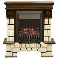 Электрокамин STONE N STD AO + FOBOS LUX BL-S, RealFlame