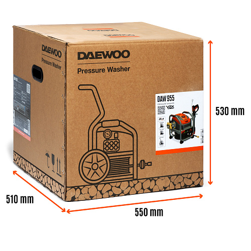 Мойка высокого давления DAEWOO DAW 955 3500Вт 750л/ч купить