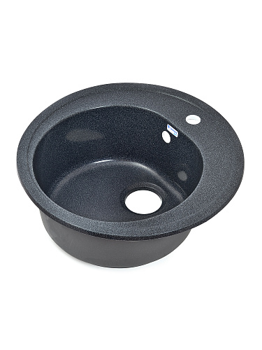 Мойка врезная круглая PRO ROUND SA-R510 SANTREK AQUA 313561 графит-309 купить