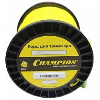 Леска (корд триммерный) Champion Round 4.0мм*95м круглая + нож(C5063) купить