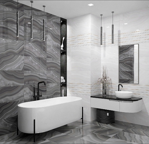 Плитка напольная Acate Grey 42*42см AZORI  купить