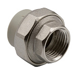 Муфта комбинированная с внутренней резьбой EVER plast 20*1/2" серый 515314 Муфта комбинированная с внутренней резьбой EVER plast 20*1/2" серый 515314