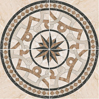 Панно напольное Темплар, 90*90см, цвет коричневый LB-CERAMICS 6946-0101