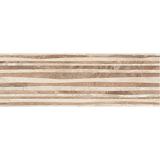 Плитка настенная Polaris рельеф 20*60 см, цвет бежевый, Ceramica Classic 17-10-11-493 купить