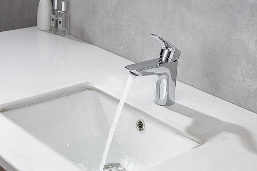Смеситель ВЕГА для раковины 97 с донным клапаном Aquatek AQ1011CR купить
