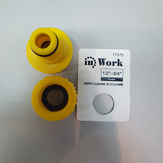 Переходник внешний inWork  1/2"-3/4" 77375 купить