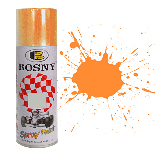 Краска акриловая аэрозольная BOSNY Желто-оранжевая №31 купить