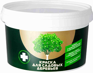 Краска Эксперт для садовых деревьев Белая 1.2 кг купить
