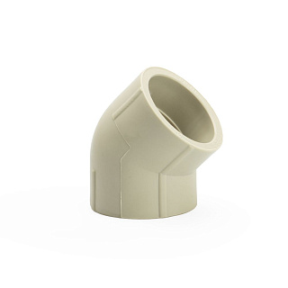 Угольник PPR 45*63мм Lammin полипропиленовый серый Lm31034045063G купить