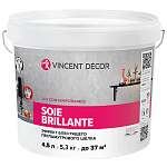 Декоративное покрытие Vincent Decor Soie Brillante 4.5 л