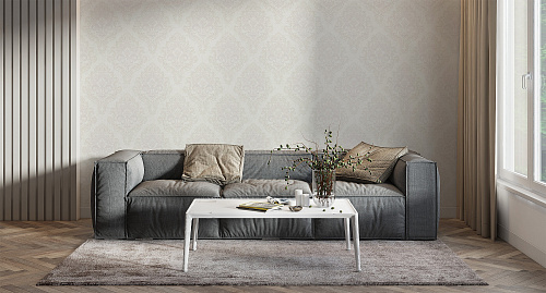 Обои виниловые на флизелиновой основе Grandeco Life Leticia 1.06*10.05м R154112 купить