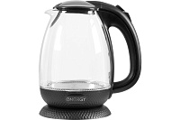 Чайник ENERGY E-250 1.7л черный стекло,пластик 007122