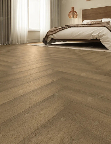 Покрытие клеевое LVT Parquet дуб насыщенный 590*118*2.5мм 43класс Alpine Floor ECO 16-7 купить