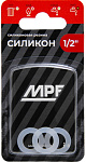 Прокладка MPF силиконовая белая (2шт) 3/4", Masterprof ИС.131195 Прокладка MPF силиконовая белая (2шт) 3/4", Masterprof ИС.131195