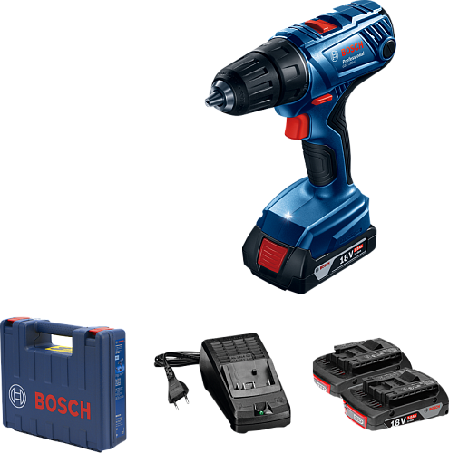 Дрель-шуруповерт аккумуляторная Bosch GSR180-LI кейс (06019F8123) купить