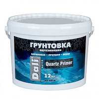 Грунтовка акриловая Dail-Decor Quartz Primer белая - 12 кг