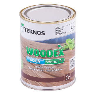 Масло для древесины Woodex Aqua Wood Oil Бесцветное (0.9л) купить
