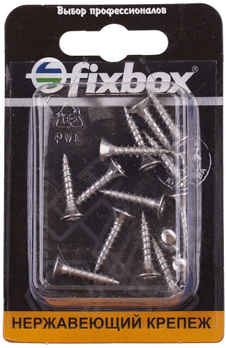 Саморезы универсальные 4*20мм 15шт Fixbox 555410 купить