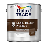 Укрепляющая грунтовка Dulux TRADE Stain Block Plus Белая 2.5 л