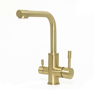 Смеситель для кухни Expert Lemark LM5061LGN золото купить