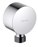 Подсоединение шланговое хром Aquatek AQ2457CR