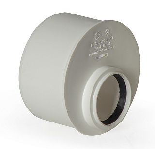 Переход малошумный для канализации короткий 110*50мм Lammin Lm39060111050 (80/1) купить