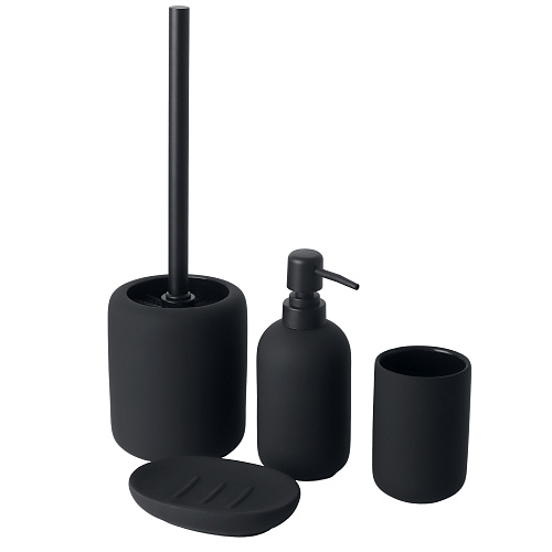 Ерш напольный FEEL BLACK черный, керамика FORA FOR-FE025BL купить