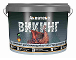 Антисептик гибридный лессирующий ВИКИНГ белый Акватекс (9л)