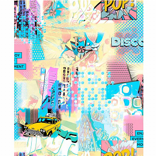 Обои Vernissage Поп арт 1.06*10м 168341-02 купить