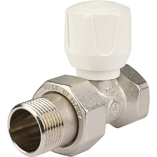 Клапан для радиатора ручной прямой 3/4" STOUT SVR-2122-000020 купить