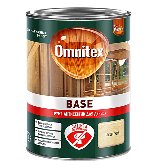 Грунт-антисептик Omnitex by Pinotex Base 50035160 (0.9л) купить