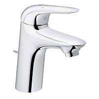 Смеситель Eurostyle для умывальника с донным клапаном цвет хром, GROHE 23707003