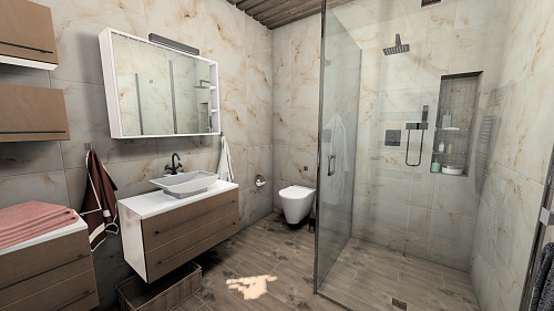 Керамогранит WOOD SERIES Barma Teak 120*20см Absolut Gres AB1065W купить