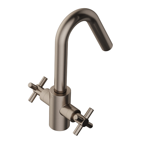 Cмеситель DAMIXA Neo Classic Nickel 280210000 для раковины никель/сатин купить