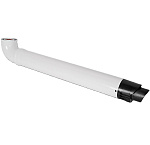 Комплект дымохода СТАНДАРТ D60/100 с фланецем L900 мм Rommer RCA-6010-240900 Комплект дымохода СТАНДАРТ D60/100 с фланецем L900 мм Rommer RCA-6010-240900