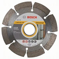 Диск алмазный универсальный сегментный Bosch Standard for Universal 115*22*1.6мм 2608602191