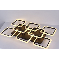 Люстра Schaffner Estero 39205-6+2 Coffee LED 176W 14960LM 3000K-6000K кофейный