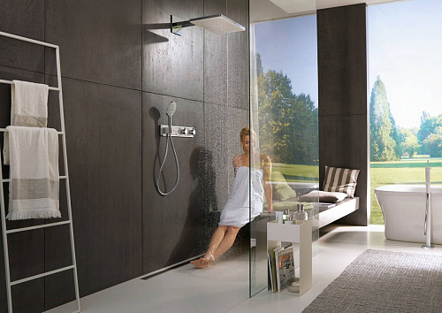 Смеситель напольный HANSGROHE HG PuraVida 15473000 для ванны  купить