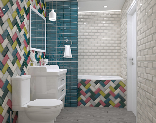 Вставка Клемансо 4.9*4.9 см розовый, Керама Марацци HGD/С252/5246 купить
