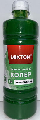 Колерная паста Mixton универсальная 30 ярко-зеленый (0.45л) купить