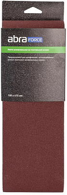 Лента шлифовальная 100*610мм  P80 3шт ABRAFORCE АМ99079 купить