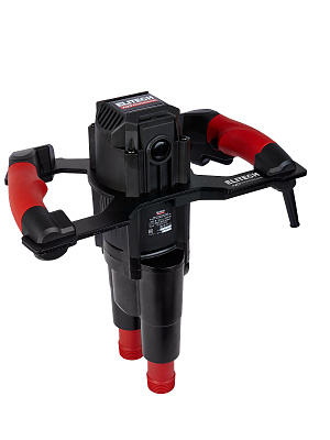 Миксер Elitech HD CM 2000ED2 двойной (2-х скор) 2000Вт QUICK-FIX (без мешалок) 0-480/0-840 об/мин (E2208.010.00) купить
