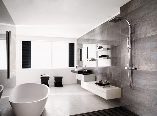 Плитка настенная Shine Aluminio 33.3*100см Venis V1389996 купить