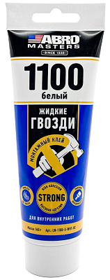 Клей монтажный жидкие гвозди 140г белый ABRO Masters LN-1100-5-WHT-RE купить