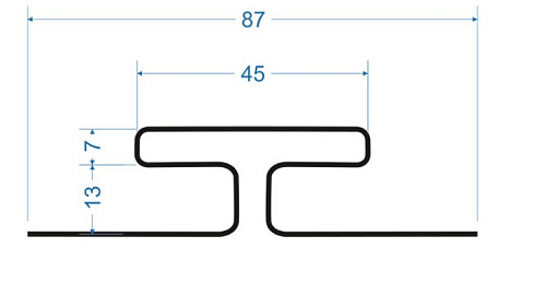 H-профиль DOCKE 3.0м Персик PSHP-1043 купить