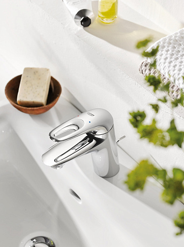 Смеситель Eurostyle для раковины цвет хром GROHE 23564003 купить