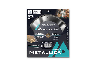 Диск пильный   305*30/25.4мм*80 Optima ламин. тв спл Metallica купить